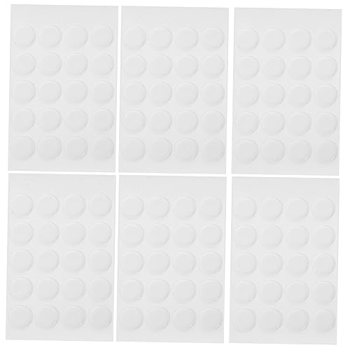 FOYTOKI 300Stücke Doppelseitiges Klebeband Transparente Runde Klebepunkte für Handwerk Stark Haftend und Wiederverwendbar für Dekoration DIY Projekte und Partyplanung von FOYTOKI