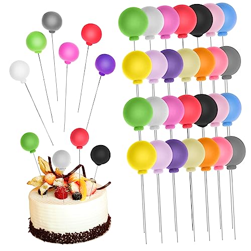 FOYTOKI 30Stücke Schaumstoffkugeln Mini Cake Topper Tortendeko für Geburtstagsfeiern Hochzeiten und Jubiläen Langlebig und Vielseitig Einsetzbar zur Individuellen Kuchendekoration FOYTOKI 30Stücke Schaumstoffkugeln Mini Cake Topper Tortendeko für Geburtstagsfeiern Hochzeiten und Jubiläen Langlebig und Vielseitig Einsetzbar zur Individuellen Kuchendekoration von FOYTOKI