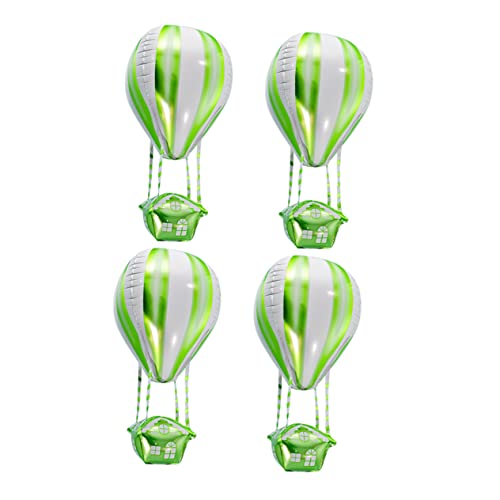 FOYTOKI 4 Stück Heißluftballon Folienballon für Kindergeburtstagsfeier und Hochzeit Aluminium Luftballons Deko für Partys Langlebig und Sicher für Drinnen und Draußen FOYTOKI 4 Stück Heißluftballon Folienballon für Kindergeburtstagsfeier und Hochzeit Aluminium Luftballons Deko für Partys Langlebig und Sicher für Drinnen und Draußen von FOYTOKI