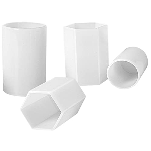FOYTOKI 4 Stück Teiliges Silikon Gießformen für Diy und Wiederverwendbar für Duftkerzen und Bastelprojekte Handgemachtes und Dekoration FOYTOKI 4 Stück Teiliges Silikon Gießformen für Diy und Wiederverwendbar für Duftkerzen und Bastelprojekte Handgemachtes und Dekoration von FOYTOKI