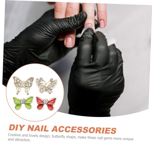 FOYTOKI 40 Stück Schmetterling Nail Charms Nagel Schmuck Glitzersteine Nagelkunst Manicure Charms für Naturnägel und Fake Nails Kleine Nagel Deko für Party Geburtstag Hochzeit FOYTOKI 40 Stück Schmetterling Nail Charms Nagel Schmuck Glitzersteine Nagelkunst Manicure Charms für Naturnägel und Fake Nails Kleine Nagel Deko für Party Geburtstag Hochzeit von FOYTOKI