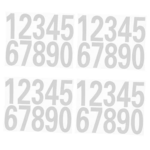 FOYTOKI 4Sätze Reflektierende Hausnummern Aufkleber Selbstklebende Ziffern für Adressen Mailboxen und Autos und Langlebig FOYTOKI 4Sätze Reflektierende Hausnummern Aufkleber Selbstklebende Ziffern für Adressen Mailboxen und Autos und Langlebig von FOYTOKI