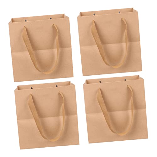FOYTOKI 4Stücke Große Geschenkverpackungstaschen aus Kraftpapier Robuste Papiertüten für Snacks Lebensmittel und für Hochzeiten und Feiern FOYTOKI 4Stücke Große Geschenkverpackungstaschen aus Kraftpapier Robuste Papiertüten für Snacks Lebensmittel und für Hochzeiten und Feiern von FOYTOKI