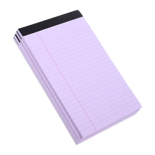 FOYTOKI 4Stücke Notizblock Zerreißbares Notizbuch Multifunktional für Büro und Schule Praktische Schreibblöcke mit Schönem Design für Notizen und Planung von FOYTOKI