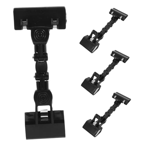 FOYTOKI 4pcs Doppelkopf Rotierende Clips Für Papier Handy Artist Copy Clips Canvas Papierhalter Für Büroschule Und Zuhause von FOYTOKI