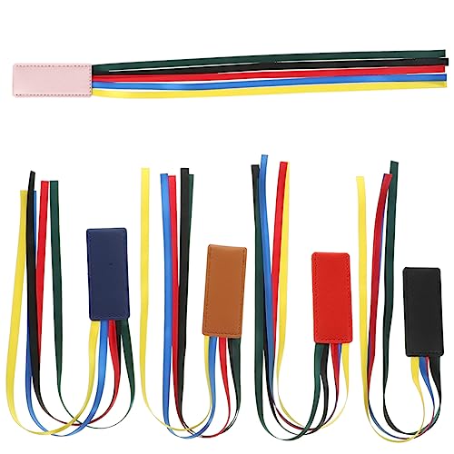 FOYTOKI 5 Stück Lesezeichen Lederband Teiliges und Praktische Lesezeichen aus Hochwertigem für Notizen und für Schule und Büro FOYTOKI 5 Stück Lesezeichen Lederband Teiliges und Praktische Lesezeichen aus Hochwertigem für Notizen und für Schule und Büro von FOYTOKI