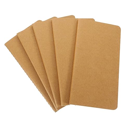 FOYTOKI 5 Stück Reise Notizbuch Nachfüllset Leer Schreibhefte für Kreative Notizen und Skizzen Zufälliger Stil für Tagebuch und Planung FOYTOKI 5 Stück Reise Notizbuch Nachfüllset Leer Schreibhefte für Kreative Notizen und Skizzen Zufälliger Stil für Tagebuch und Planung von FOYTOKI