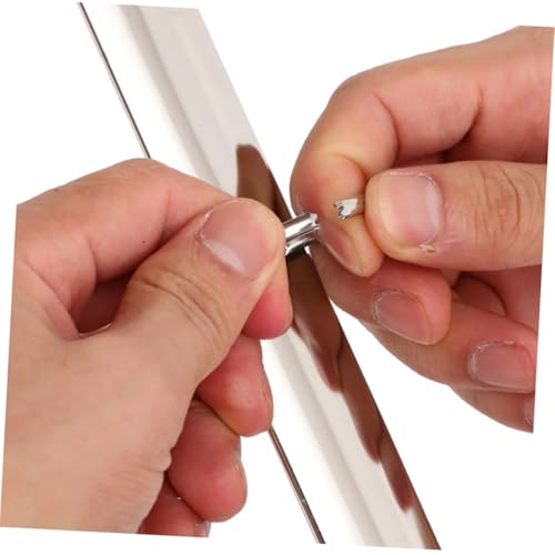 FOYTOKI 5 Stück Teiliges Metall Ringbuch Mechanismus Langlebige Metallbindungsklammern Vielseitig für Schule und Robust Leicht Tragbar für Dokumentenorganisation FOYTOKI 5 Stück Teiliges Metall Ringbuch Mechanismus Langlebige Metallbindungsklammern Vielseitig für Schule und Robust Leicht Tragbar für Dokumentenorganisation von FOYTOKI