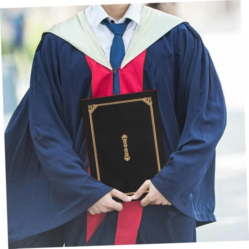 FOYTOKI 5 Stück Teiliges Zertifikatshüllen mit Goldprägung Papier Dokumentenmappe für Abschlusszeugnisse Diplome und Urkunden Einfache Handhabung Langlebig Schwarze Edle Oberfläche FOYTOKI 5 Stück Teiliges Zertifikatshüllen mit Goldprägung Papier Dokumentenmappe für Abschlusszeugnisse Diplome und Urkunden Einfache Handhabung Langlebig Schwarze Edle Oberfläche von FOYTOKI