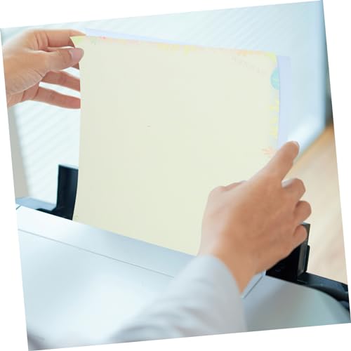 FOYTOKI 50 Blatt Farbiges Druckerpapier mit Filigranem Dekoratives DIY Origami Papier Geeignet für Malen Basteln Kreative Projekte Vielseitig Einsetzbar und Kosteneffizient von FOYTOKI