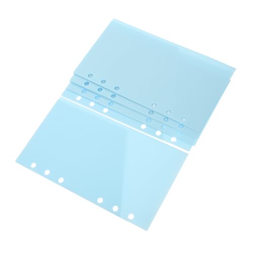 FOYTOKI 5Stücke Budget Binder Teiliges aus Robustem Material Praktische Einleger für Haushaltsbuch Transparente Fächer für Visitenkarten und Notizen für Organisation von FOYTOKI