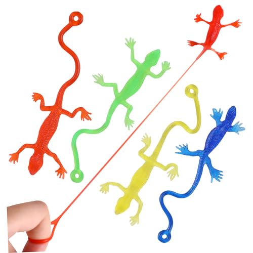 FOYTOKI 5stücke Klebrige Eidechsen Spielzeug Dehnbare Und Squishy Tierfiguren Für Kindergeburtstagsfeiern Mitgebsel Und Party- Sicheres TPR Material FOYTOKI 5stücke Klebrige Eidechsen Spielzeug Dehnbare Und Squishy Tierfiguren Für Kindergeburtstagsfeiern Mitgebsel Und Party- Sicheres TPR Material von FOYTOKI