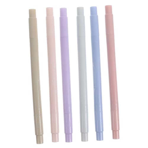 FOYTOKI 6 Stück Teiliges Ästhetische Markierungsstifte mit Doppelspitzen Dekorative Highlighter für Schüler Leicht und Komfortabel Marker für Notizen und Termine FOYTOKI 6 Stück Teiliges Ästhetische Markierungsstifte mit Doppelspitzen Dekorative Highlighter für Schüler Leicht und Komfortabel Marker für Notizen und Termine von FOYTOKI