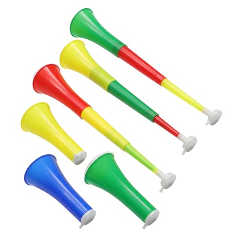 FOYTOKI 6 Stück Teiliges Horn Teleskopische Kunststoffhupe für Lautes Fanfare für Fußballfans und Partys für Feiern Konzerte und Outdoor Aktivitäten Zufällige Farbe FOYTOKI 6 Stück Teiliges Horn Teleskopische Kunststoffhupe für Lautes Fanfare für Fußballfans und Partys für Feiern Konzerte und Outdoor Aktivitäten Zufällige Farbe von FOYTOKI