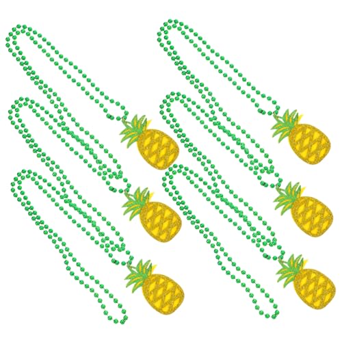 FOYTOKI 6 Stücke Tropical Ananas Schmuck Aloha Halskette Sommer Geburtstag Dekorationen Hawaiian Thema Party Supplies Home Decor Zubehör FOYTOKI 6 Stücke Tropical Ananas Schmuck Aloha Halskette Sommer Geburtstag Dekorationen Hawaiian Thema Party Supplies Home Decor Zubehör von FOYTOKI