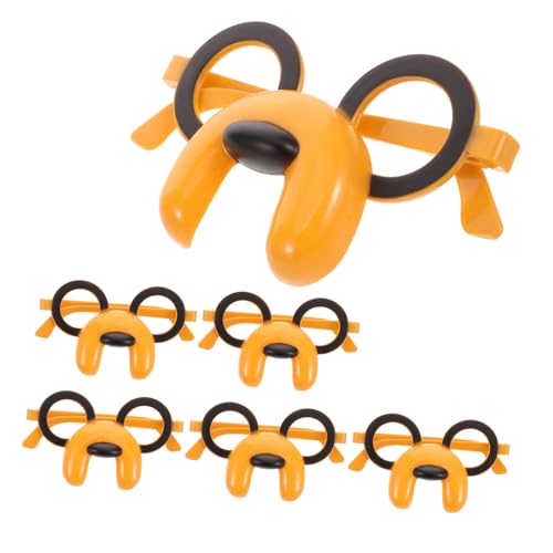 FOYTOKI 6-teilige Kinderbrillen in Hundeform: Tier-partybrillen – Lustige Dekorative Rahmen Für Geburtstagsfeiern, Foto-requisiten Für Kinder FOYTOKI 6-teilige Kinderbrillen in Hundeform: Tier-partybrillen – Lustige Dekorative Rahmen Für Geburtstagsfeiern, Foto-requisiten Für Kinder von FOYTOKI