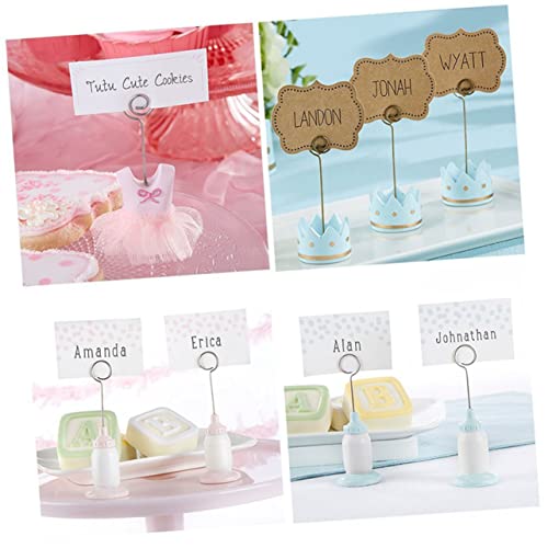 FOYTOKI 6Stücke Clip für Partys Preisschild und Tischdekoration für Geburtstagsfeiern und Hochzeiten für Namenskarten und Tischkarten FOYTOKI 6Stücke Clip für Partys Preisschild und Tischdekoration für Geburtstagsfeiern und Hochzeiten für Namenskarten und Tischkarten von FOYTOKI