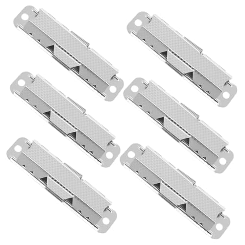 FOYTOKI 6Stücke Metall Dokumentfixierungsclips Wiederverwendbare Büroklammern für Scrapbooking Starke Klemmkraft für Dokumente Einfach zu Bedienen und Gestaltet FOYTOKI 6Stücke Metall Dokumentfixierungsclips Wiederverwendbare Büroklammern für Scrapbooking Starke Klemmkraft für Dokumente Einfach zu Bedienen und Gestaltet von FOYTOKI