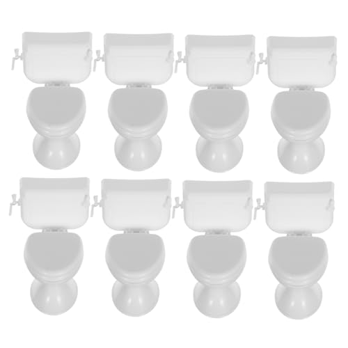 FOYTOKI 8 Stück Toiletten Zubehör für Puppenhaus Teiliges Niedliche Badezimmermöbel für Kreative Spielwelten und Platzsparend für Puppenhaus Szenen FOYTOKI 8 Stück Toiletten Zubehör für Puppenhaus Teiliges Niedliche Badezimmermöbel für Kreative Spielwelten und Platzsparend für Puppenhaus Szenen von FOYTOKI
