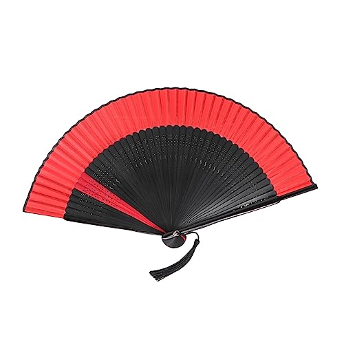 FOYTOKI Antiker Tanzfächer Handlich S Förmiges Design Schwarzer Stil Fächer für Familie Freunde Dekoration und FOYTOKI Antiker Tanzfächer Handlich S Förmiges Design Schwarzer Stil Fächer für Familie Freunde Dekoration und von FOYTOKI