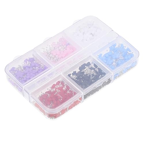 FOYTOKI Blumennagel Charms Fächer Box mit Gemischten Harz für Nagelkunst Personalisierte Designs und Dekorationen für Verschiedene Anlässe FOYTOKI Blumennagel Charms Fächer Box mit Gemischten Harz für Nagelkunst Personalisierte Designs und Dekorationen für Verschiedene Anlässe von FOYTOKI