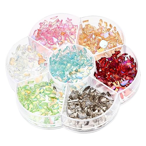 FOYTOKI DIY Nagelsteinharz Box mit Bunten Nageldekorationen für Maniküre für Nail Art und Designs für DIY Projekte Verschiedenen Oberflächen FOYTOKI DIY Nagelsteinharz Box mit Bunten Nageldekorationen für Maniküre für Nail Art und Designs für DIY Projekte Verschiedenen Oberflächen von FOYTOKI