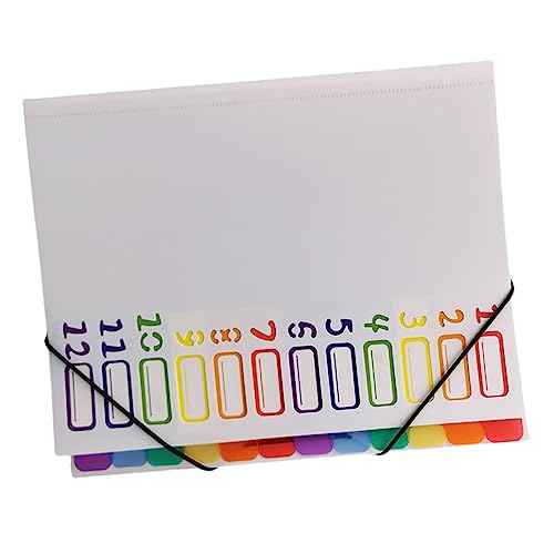 FOYTOKI Dokumentenordner Farbenfroher Aktenordner Multifunktionaler Beleg Organizer für Schule und Büro Langlebig und Praktisch für Quittungen Dokumente und Tickets FOYTOKI Dokumentenordner Farbenfroher Aktenordner Multifunktionaler Beleg Organizer für Schule und Büro Langlebig und Praktisch für Quittungen Dokumente und Tickets von FOYTOKI