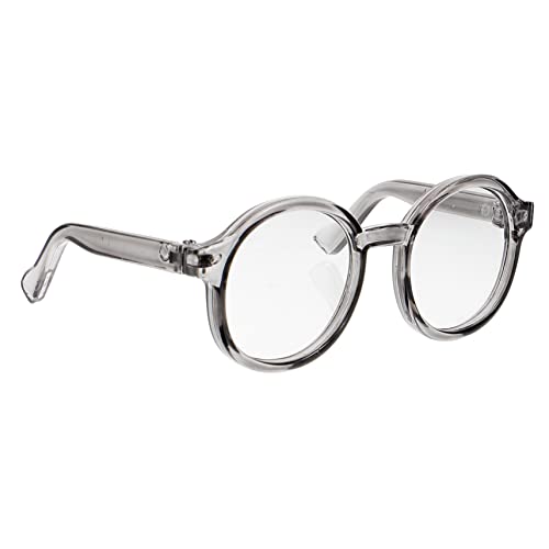 FOYTOKI Doll Eyewear Stylische Transparente Brille Für Puppen Miniaturbrille Für Kostüme Als Spielzeug-zubehör Für Puppenliebhaber FOYTOKI Doll Eyewear Stylische Transparente Brille Für Puppen Miniaturbrille Für Kostüme Als Spielzeug-zubehör Für Puppenliebhaber von FOYTOKI