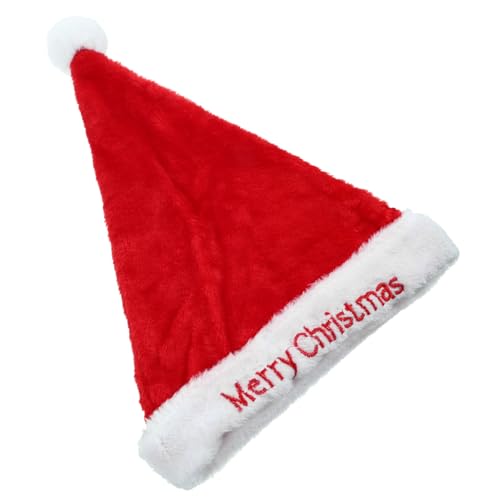 FOYTOKI Plüsch Weihnachtsmütze Weihnachtsmütze Dekorationen Für Und Mädchen Teenager Familie FOYTOKI Plüsch Weihnachtsmütze Weihnachtsmütze Dekorationen Für Und Mädchen Teenager Familie von FOYTOKI
