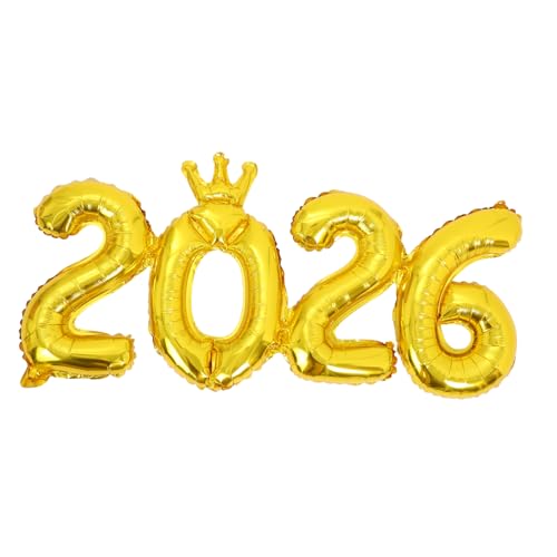 FOYTOKI Große Goldene Zahlendekoration für Silvester Abschlussfeier und Geburtstagsfeiern Auffällige Langanhaltende und Stylische Partydekorationen FOYTOKI Große Goldene Zahlendekoration für Silvester Abschlussfeier und Geburtstagsfeiern Auffällige Langanhaltende und Stylische Partydekorationen von FOYTOKI