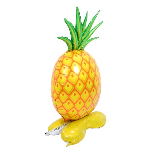 FOYTOKI Großer Folienballon Ananasform Sommerliche Hawaii Party Dekoration Wiederverwendbar Fotorequisite oder Tischdekoration für Verschiedene Anlässe Aus Hochwertigem Aluminiumfolie FOYTOKI Großer Folienballon Ananasform Sommerliche Hawaii Party Dekoration Wiederverwendbar Fotorequisite oder Tischdekoration für Verschiedene Anlässe Aus Hochwertigem Aluminiumfolie von FOYTOKI