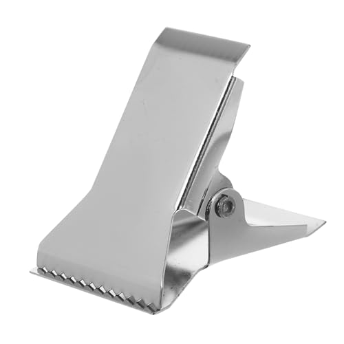 FOYTOKI Großer Stahl Binderclip für Büro und Schule Starker Metallklammer zur Dokumentenorganisation Schneller Fester Halt für Rechnungen und Belege Vielseitiger Büroklammer Organizer von FOYTOKI