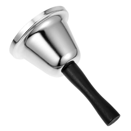 FOYTOKI Handglocke für Lehrer Laute Restaurantglocke mit Holzgriff Elegante Handrufglocke für Schule Hotel und Veranstaltungen Stabil und Langlebig FOYTOKI Handglocke für Lehrer Laute Restaurantglocke mit Holzgriff Elegante Handrufglocke für Schule Hotel und Veranstaltungen Stabil und Langlebig von FOYTOKI