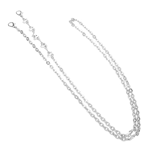 FOYTOKI Handtasche Kette Schultergurt Metall Unterarmtaschenriemen Abnehmbar und Stabil für Handtaschen Clutches Vielseitig Einsetzbar Einfache Installation Langlebig von FOYTOKI