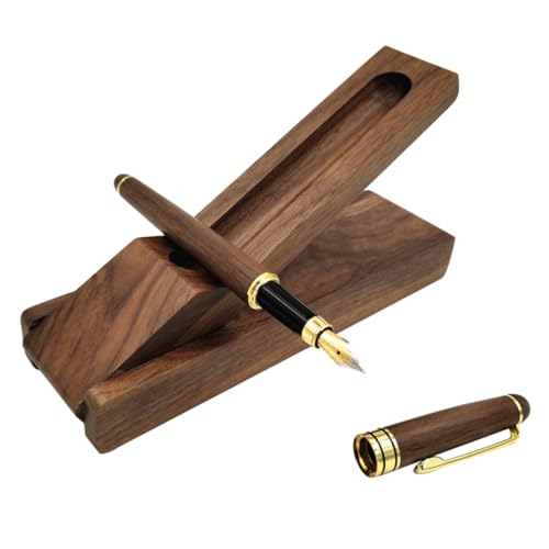 FOYTOKI Holz Füllfederhalter mit Schreibset für Unterschriften Kalligraphie und für Büro Studium und Vatertag FOYTOKI Holz Füllfederhalter mit Schreibset für Unterschriften Kalligraphie und für Büro Studium und Vatertag von FOYTOKI