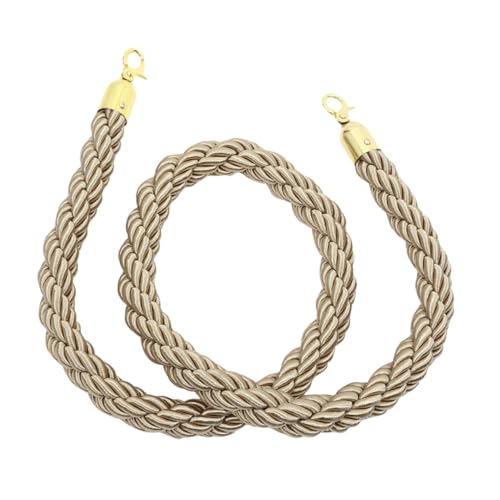 FOYTOKI Juteseil Zur Kontrolle Von Menschenmengen, Langlebiges Und Zuverlässiges Absperrseil Mit Haken Für Warteschlangen, Kinos, Eröffnungen Und Feiern FOYTOKI Juteseil Zur Kontrolle Von Menschenmengen, Langlebiges Und Zuverlässiges Absperrseil Mit Haken Für Warteschlangen, Kinos, Eröffnungen Und Feiern von FOYTOKI