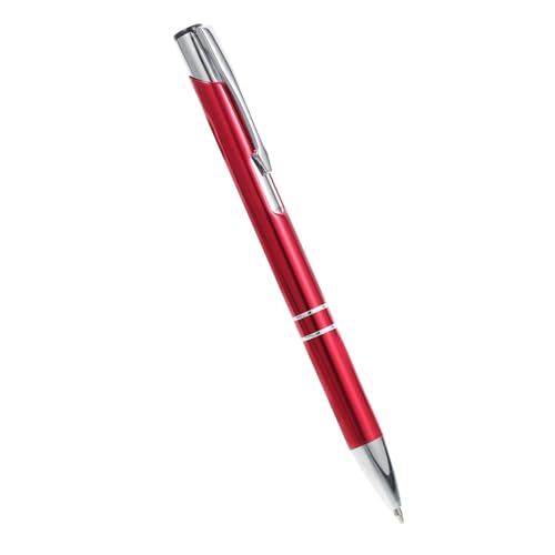 FOYTOKI Kugelschreiber, Feine Spitze, Glattes Schreiben Für Journaling, Bürobedarf Und Server-nutzung, Metall-kugelschreiber Für Berufliche Und Persönliche Aufgaben (schwarze Tinte) von FOYTOKI