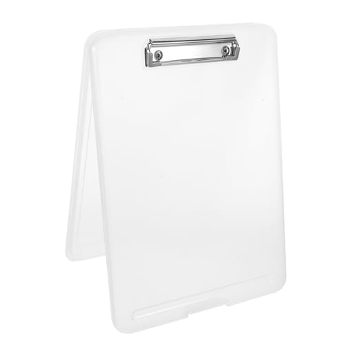 FOYTOKI Multifunktionales Clip Board mit Aufbewahrung Robuste Schreibtafel für Büro und Schule Transparente Hülle für Dateien und Notizen Leicht und Tragbar von FOYTOKI