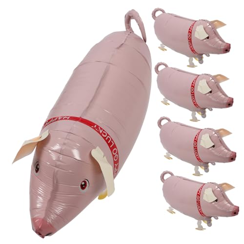 FOYTOKI Party Babyparty Partyspiel Kinder Tierballons Geburtstagsfeier Ballonspielzeuge Geburtstagsfeierspiele Aufblasbare Schweineballons für Spielzeuge Aufblasbare Schweineförmige FOYTOKI Party Babyparty Partyspiel Kinder Tierballons Geburtstagsfeier Ballonspielzeuge Geburtstagsfeierspiele Aufblasbare Schweineballons für Spielzeuge Aufblasbare Schweineförmige von FOYTOKI