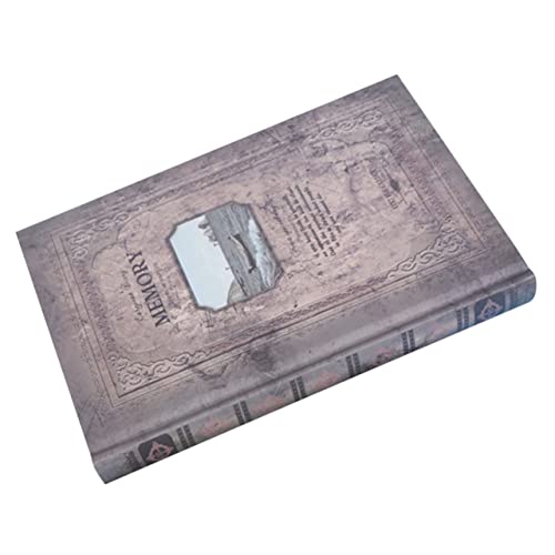 FOYTOKI Retro Europäisches Tagebuch Notizbuch Vintage Dekoratives Notizbuch für Schule Büro und Reisen für Frauen und Kreative Schreibprojekte von FOYTOKI