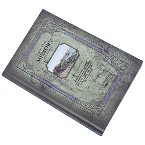 FOYTOKI Retro Notizbuch Einfaches Stilvolles Notizbuch für Schule Büro Reisen Vielseitiges Multi Subject Notizheft im Europäischen Vintage Stil Gedanken Pläne Kreative Ideen von FOYTOKI