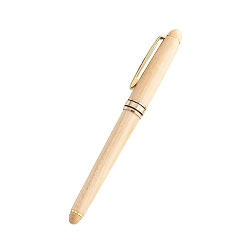 FOYTOKI Retro Stil Füllfederhalter aus Holz und Signatur Feder für Büro Schule und Kreative Projekte Leicht und Langlebig FOYTOKI Retro Stil Füllfederhalter aus Holz und Signatur Feder für Büro Schule und Kreative Projekte Leicht und Langlebig von FOYTOKI