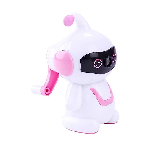 FOYTOKI Roboter Bleistiftspitzer für Handkurbel Verstellbar Effektive Schärfung für Schule Büro und Zuhause Cartoon Design aus Hochwertigem FOYTOKI Roboter Bleistiftspitzer für Handkurbel Verstellbar Effektive Schärfung für Schule Büro und Zuhause Cartoon Design aus Hochwertigem von FOYTOKI