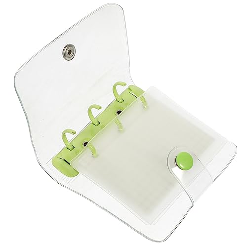 FOYTOKI Transparente Abdeckung Mini Notizbuch Multifunktionales Ringbuch Notizblock für Aufzeichnungen für Studenten und Unterwegs FOYTOKI Transparente Abdeckung Mini Notizbuch Multifunktionales Ringbuch Notizblock für Aufzeichnungen für Studenten und Unterwegs von FOYTOKI