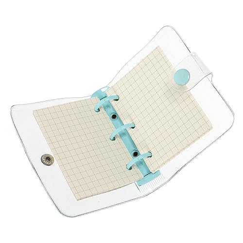 FOYTOKI Transparentes Mini Notizbuch mit Klarsichtdeckel Notizbuch für Schule und Handliches Ringbuch für Notizen und Planung für Familie FOYTOKI Transparentes Mini Notizbuch mit Klarsichtdeckel Notizbuch für Schule und Handliches Ringbuch für Notizen und Planung für Familie von FOYTOKI