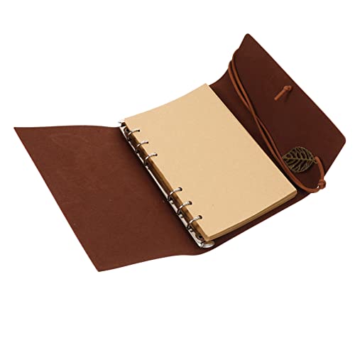 FOYTOKI Vintage Notizbuch aus Nachfüllbar für Tägliche Planung und Notizen für Reisen Schule und Büro Hochwertiges Kreative Gestaltung FOYTOKI Vintage Notizbuch aus Nachfüllbar für Tägliche Planung und Notizen für Reisen Schule und Büro Hochwertiges Kreative Gestaltung von FOYTOKI