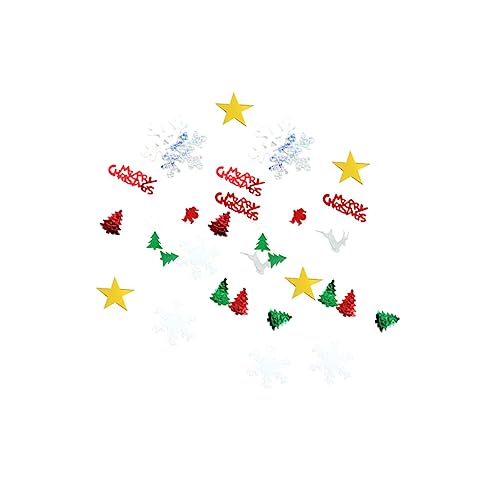 FOYTOKI Weihnachtskonfetti Mit Pailletten Funkelnde DIY Deko Accessoires Weihnachtsmann Schneeflocken Und Hirsch Design Für Festliche Anlässe Zuhause Café Und FOYTOKI Weihnachtskonfetti Mit Pailletten Funkelnde DIY Deko Accessoires Weihnachtsmann Schneeflocken Und Hirsch Design Für Festliche Anlässe Zuhause Café Und von FOYTOKI
