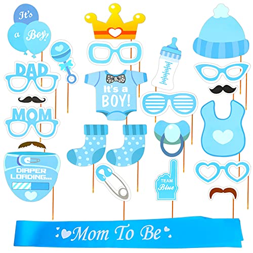 Baby Shower Photo Booth Requisiten Baby Shower Dekorationen für Jungen Geschlecht offenbaren Photo Booth Requisiten Mama zu Sein Schärpe Es ist EIN Junge Dekorationen für die Babyparty Baby Shower Photo Booth Requisiten Baby Shower Dekorationen für Jungen Geschlecht offenbaren Photo Booth Requisiten Mama zu Sein Schärpe Es ist EIN Junge Dekorationen für die Babyparty von FOZUBOYO