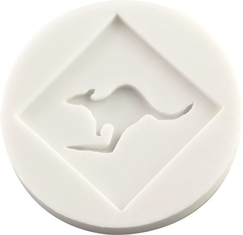 Känguru-Schild Silikonform Känguru-Schild Silikonform von FPC Sugarcraft