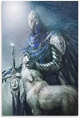 FPTZL DIY 5D-Diamantmalerei, Kristall-Strass-Malerei, Spiel Dark Souls Wolf, SIF und Artorias, HD-Stickbilder, Kunsthandwerk für Erwachsene und Kinder, 40 x 50 cm FPTZL DIY 5D-Diamantmalerei, Kristall-Strass-Malerei, Spiel Dark Souls Wolf, SIF und Artorias, HD-Stickbilder, Kunsthandwerk für Erwachsene und Kinder, 40 x 50 cm von FPTZL